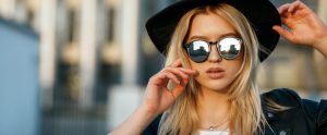 mirrored glasses