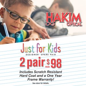 Hakim Optical Children's Eyeglasses - 2-pair from just $98